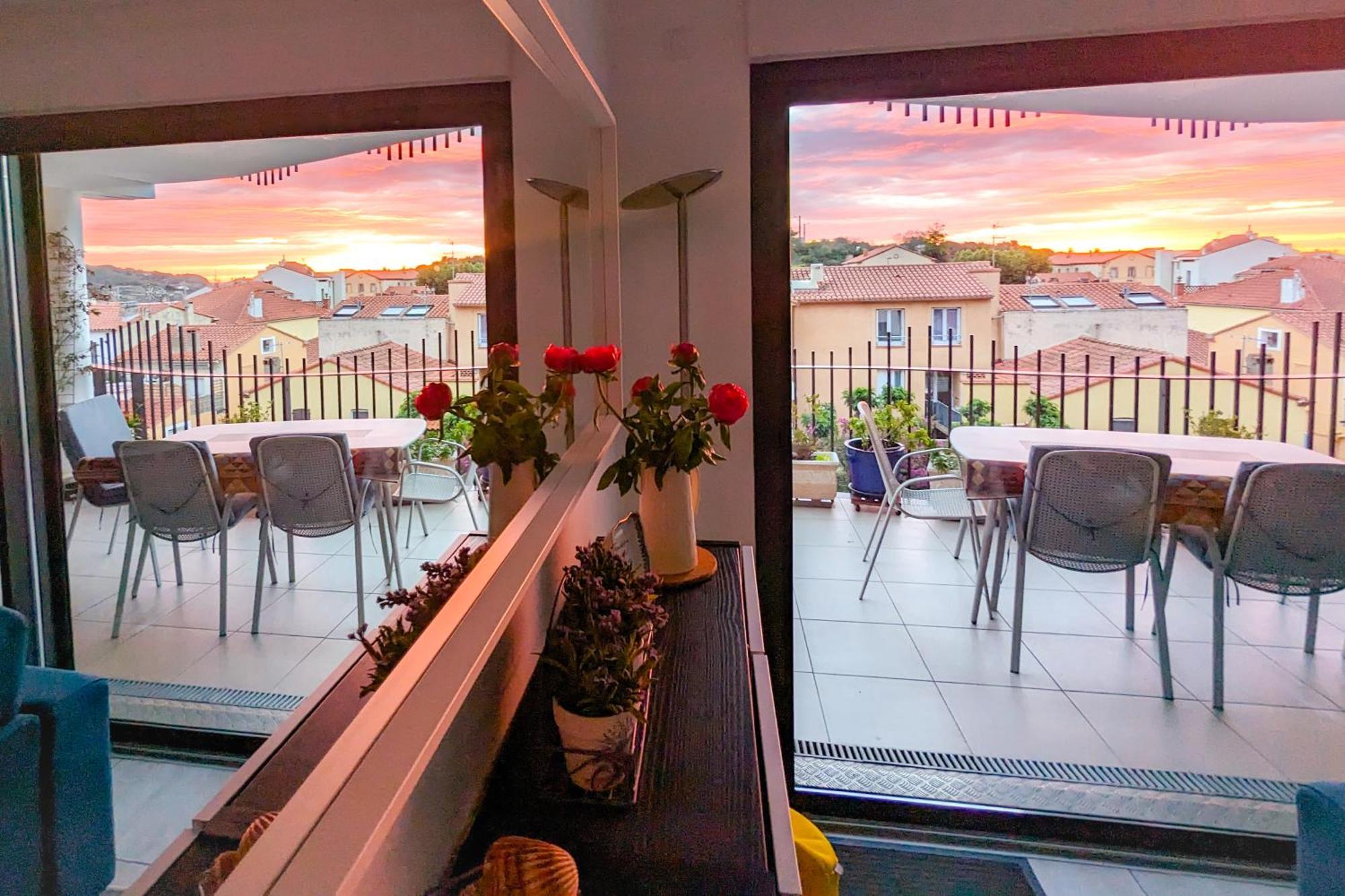 1Br Apartment T2 54M2 Onde Marine 2Nd Floor Lift Wifi Ac Parking Port Vendres Exterior foto